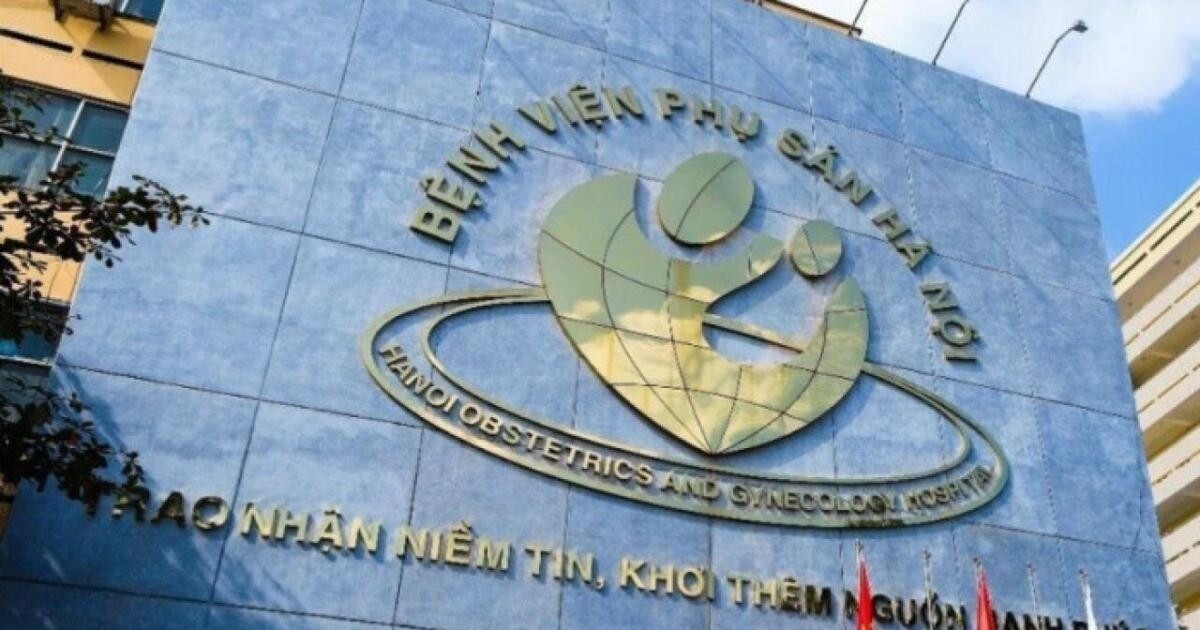 BV Phụ sản Hà Nội vừa đỡ đẻ cho 1 sản phụ 
