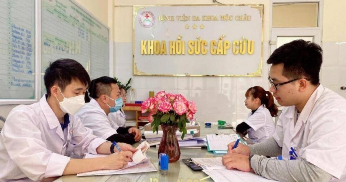 BV ĐK Mộc Châu cấp cứu thành công ca sốc phản vệ sau uống thuốc chống say xe