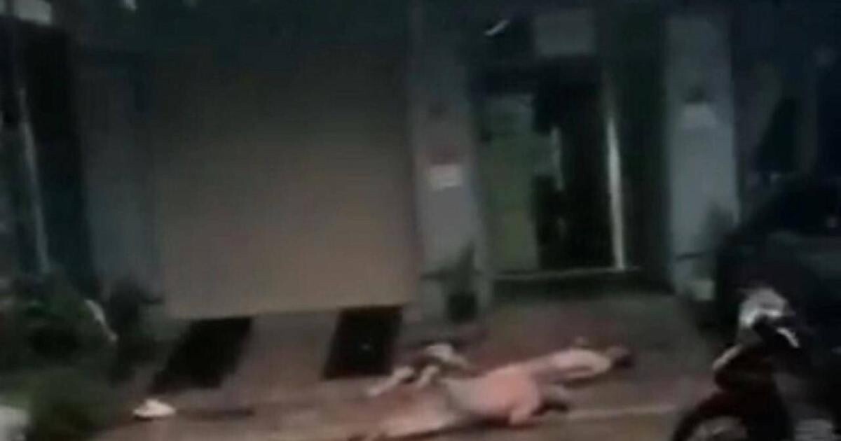 Hiện trường vụ việc đau lòng