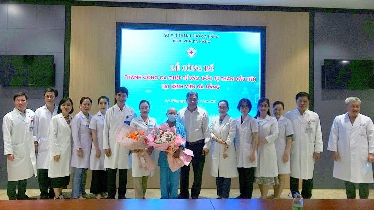 Bệnh viện Đà Nẵng thực hiện thành công ca ghép tế bào gốc tự thân
