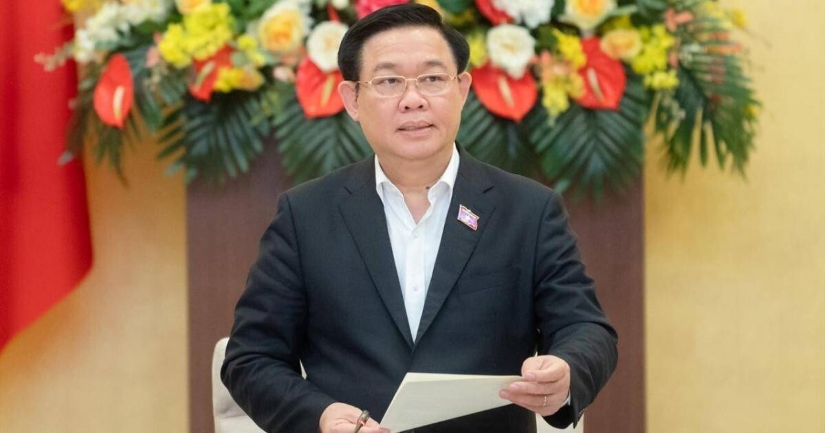 Chủ tịch Quốc hội Vương Đình Huệ