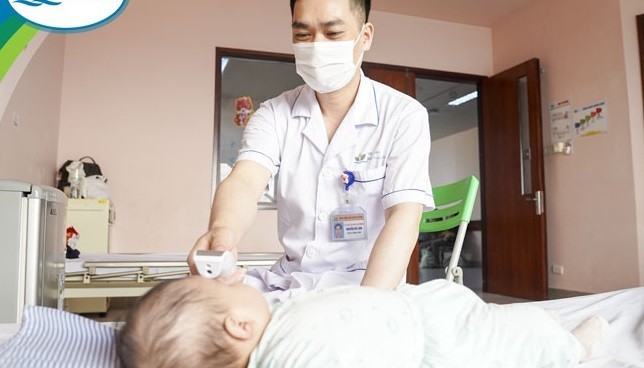 Bệnh nhi được điều trị kịp thời.