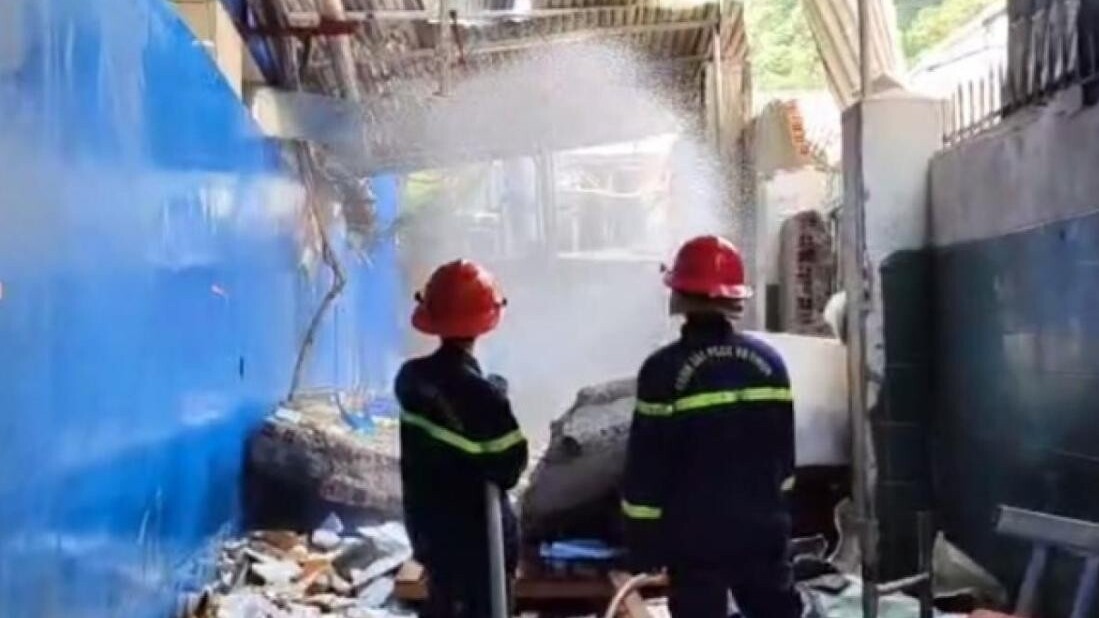 Nổ bình khí nén, một công nhân ở Khánh Hòa tử vong