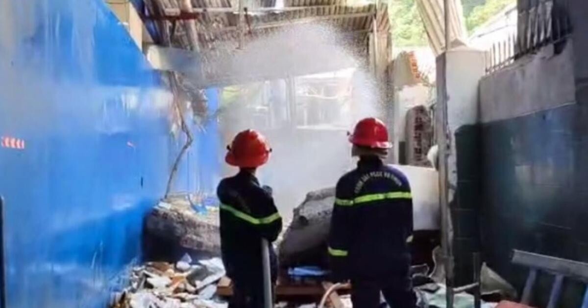 Hiện trường xảy ra vụ việc. Ảnh: H.T