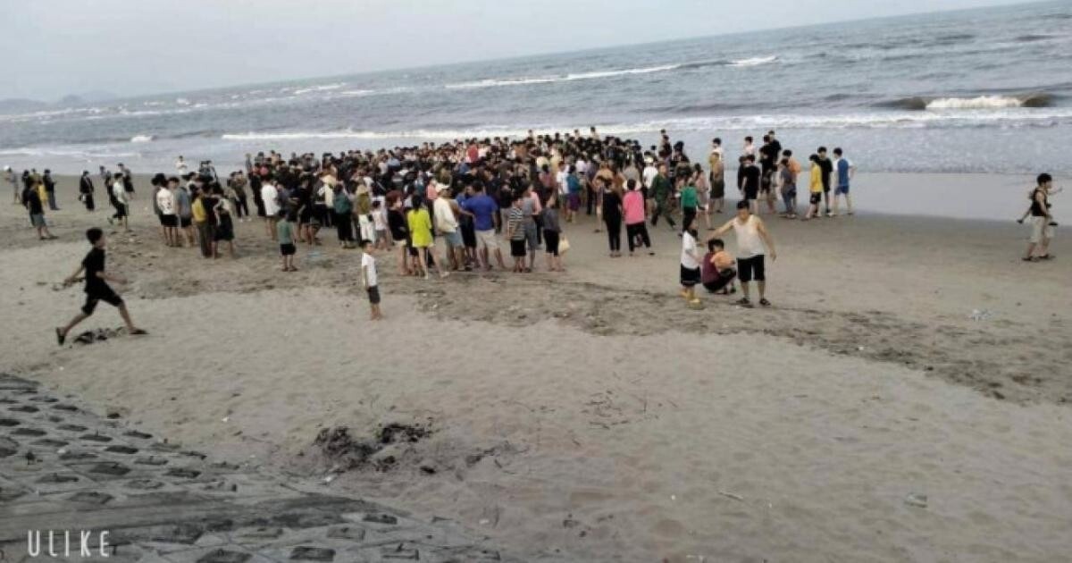 Hai thanh niên ở Quảng Bình đuối nước thương tâm khi đi tắm biển