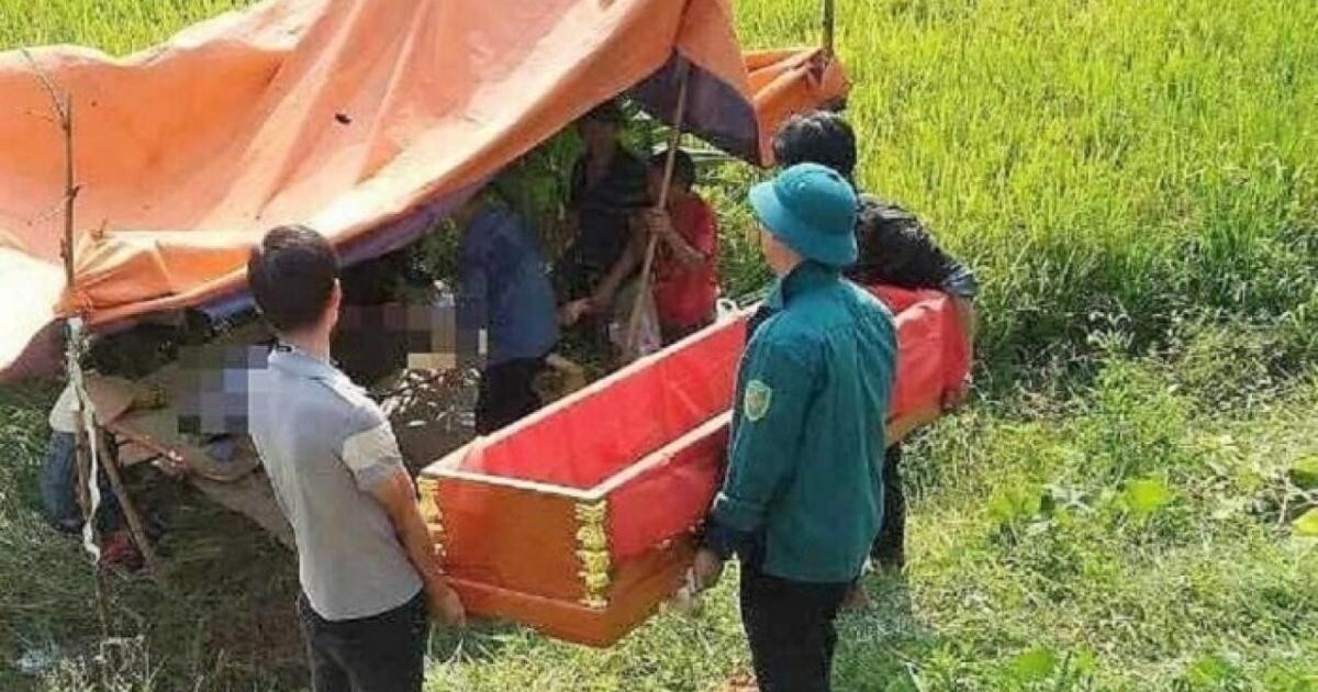 Khu vực xảy ra vụ tai nạn đau lòng (Ảnh: H.P)