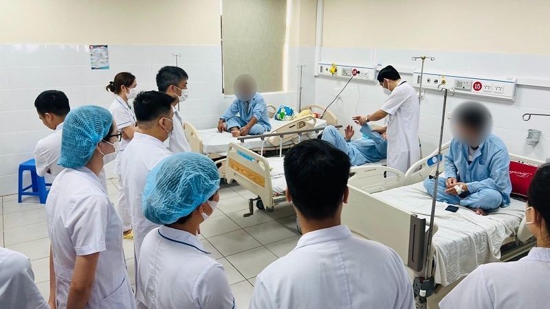 Các bệnh nhân đang dần bình phục.