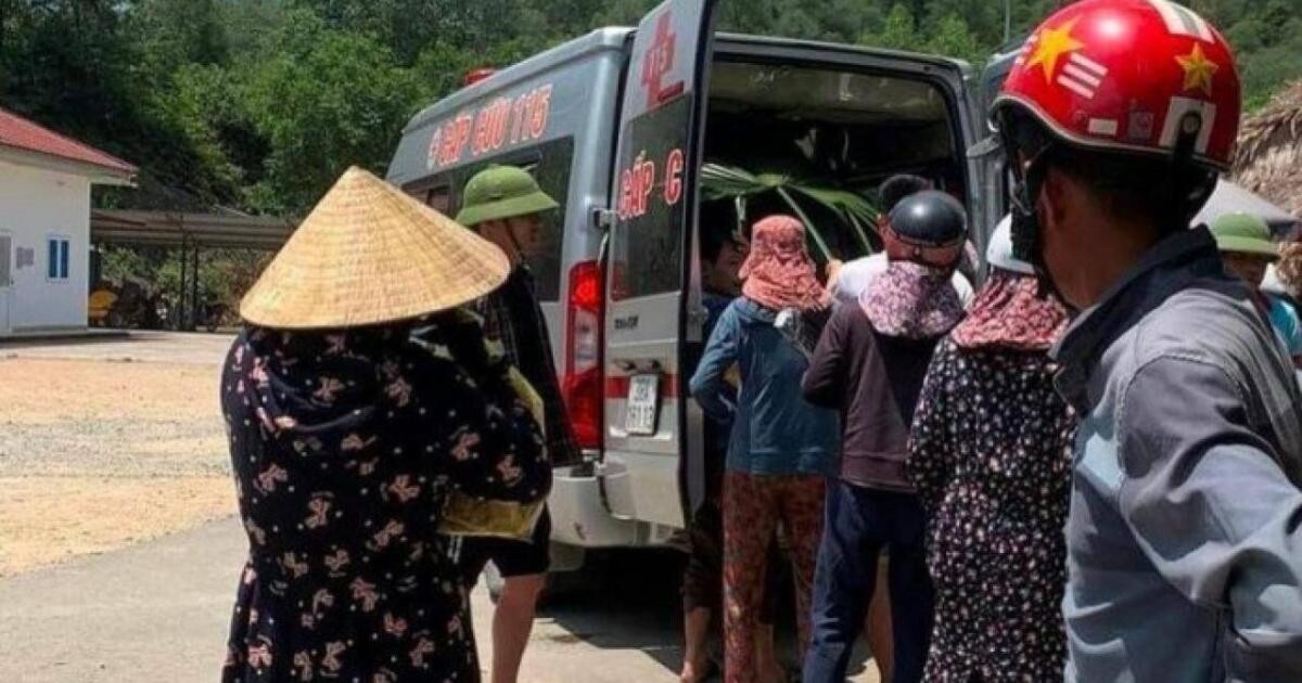 Thi thể nạn nhân được chính quyền bàn giao cho gia đình để làm thủ tục an táng