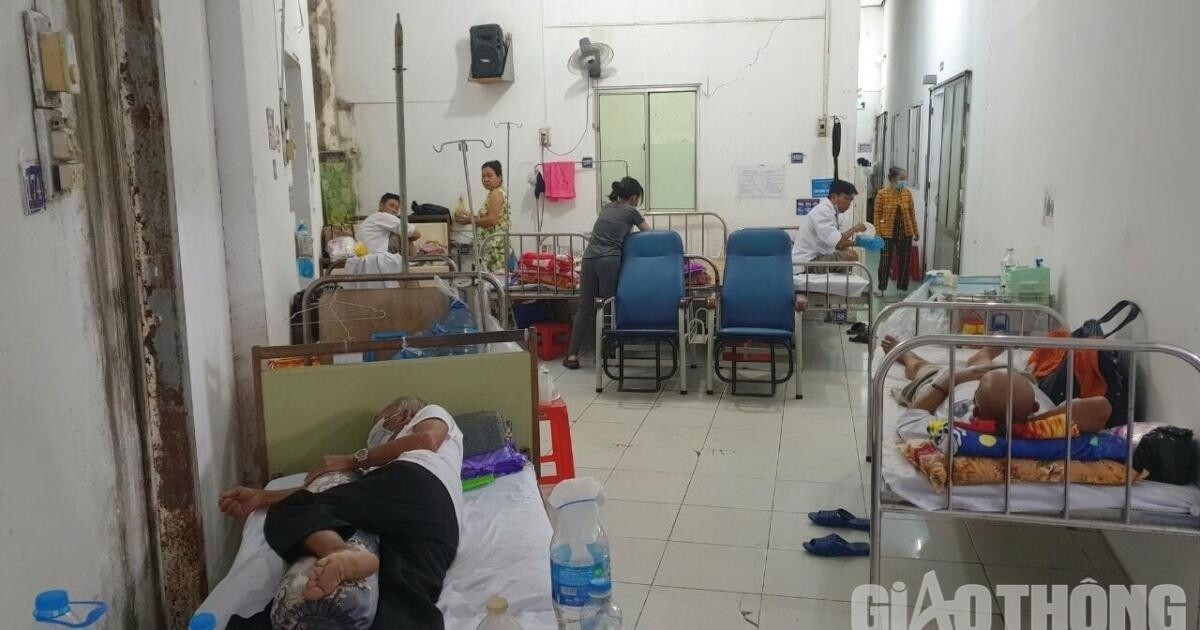 Bệnh nhân điều trị tại Bệnh viện Ung bướu Cần Thơ.