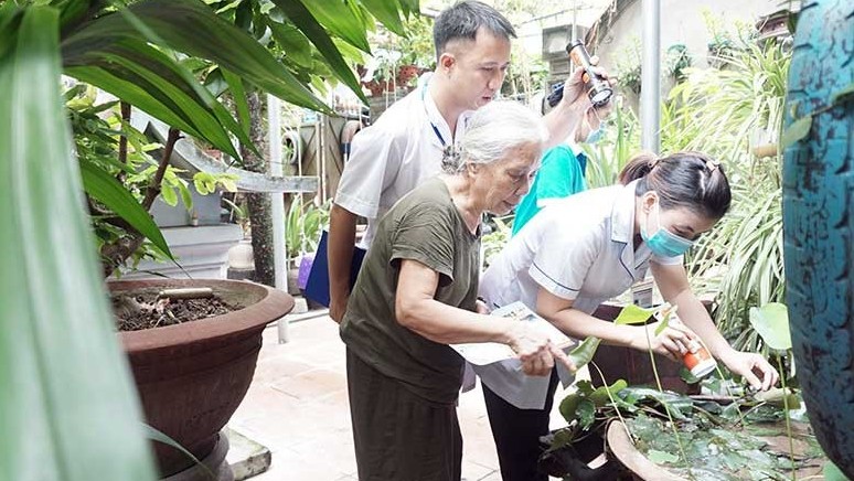 Hà Nội nỗ lực phòng chống dịch sốt xuất huyết