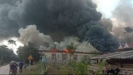 Cháy trường học ở Sơn La, nam học sinh lớp 9 tử vong