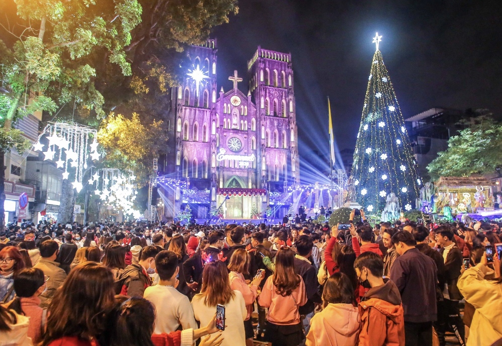 Đêm Noel rét đậm, vùng núi cao có thể xuất hiện băng giá, mưa tuyết