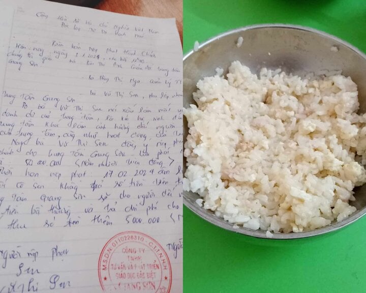 Xác minh vụ bị phạt 50 triệu đồng vì gửi ảnh bữa cơm cho phụ huynh