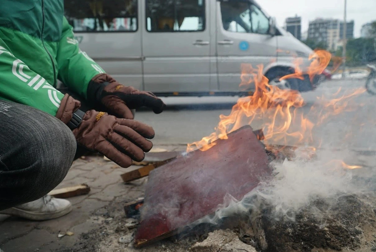 Rét đậm trên diện rộng, nhiều nơi dưới 5 độ C Rét đậm trên diện rộng, nhiều nơi dưới 5 độ C