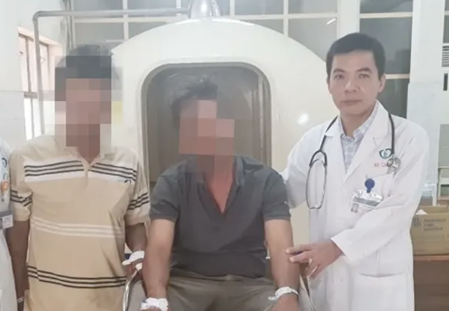 Cứu sống hai người đàn ông bán vé số bị ngộ độc khí CO do ngủ gần máy phát điện