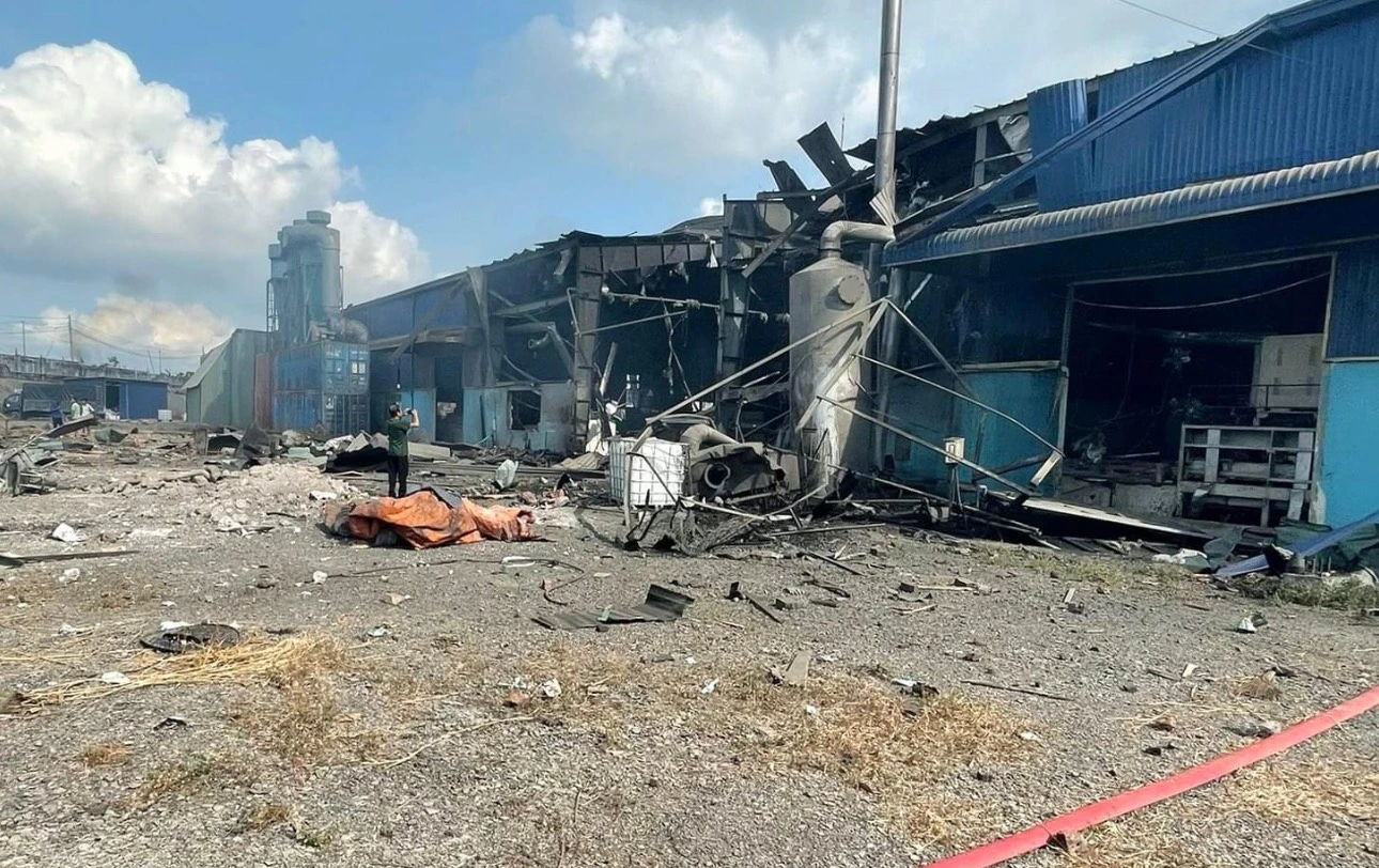 Sức khỏe của 5 nạn nhân trong vụ nổ lò hơi ở Đồng Nai đã ổn định