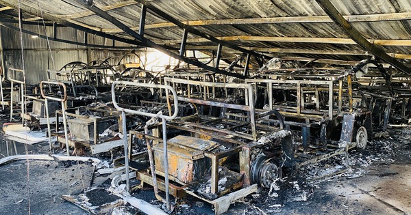 Lại cháy hàng chục xe điện tại Hội An