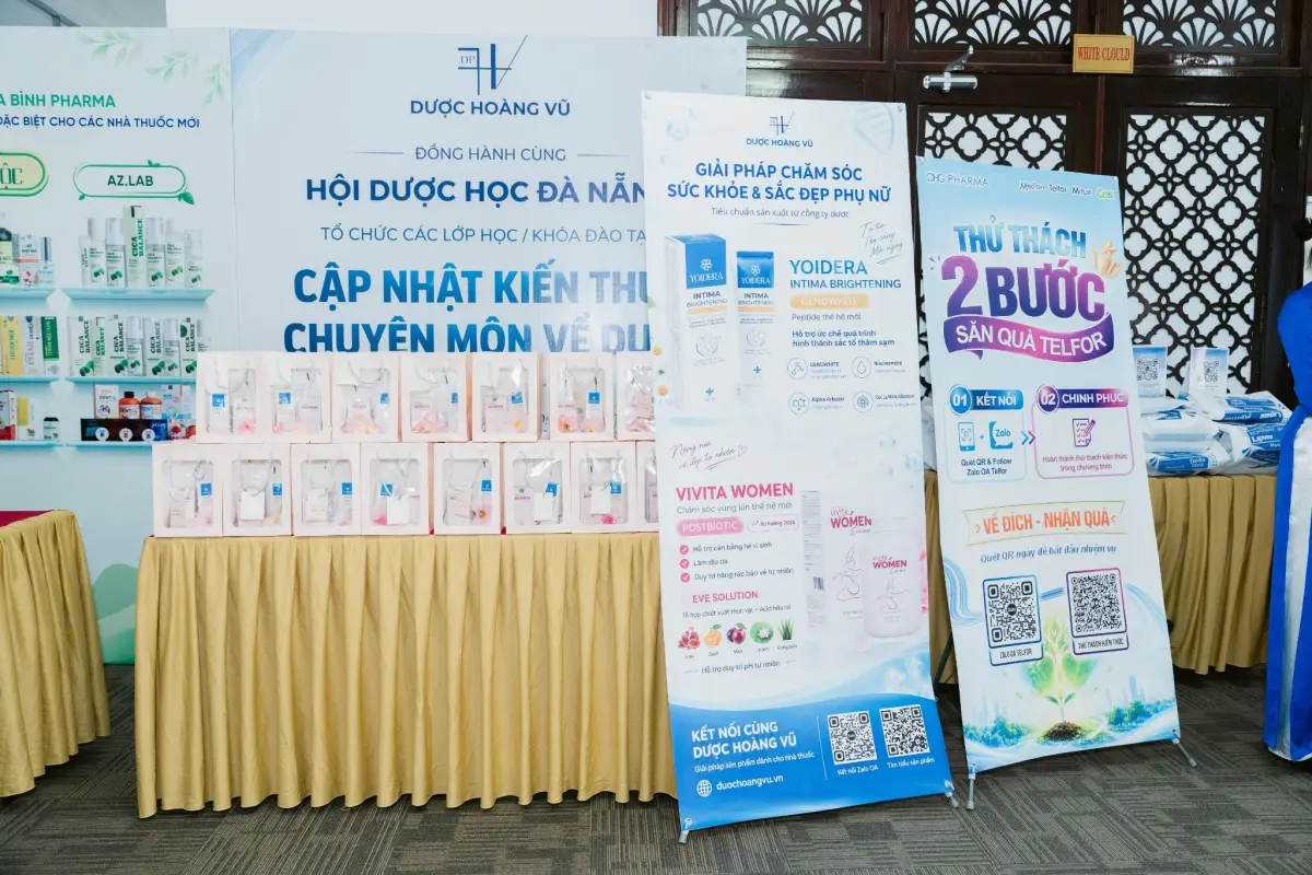 Dược Hoàng Vũ đồng hành tài trợ chương trình