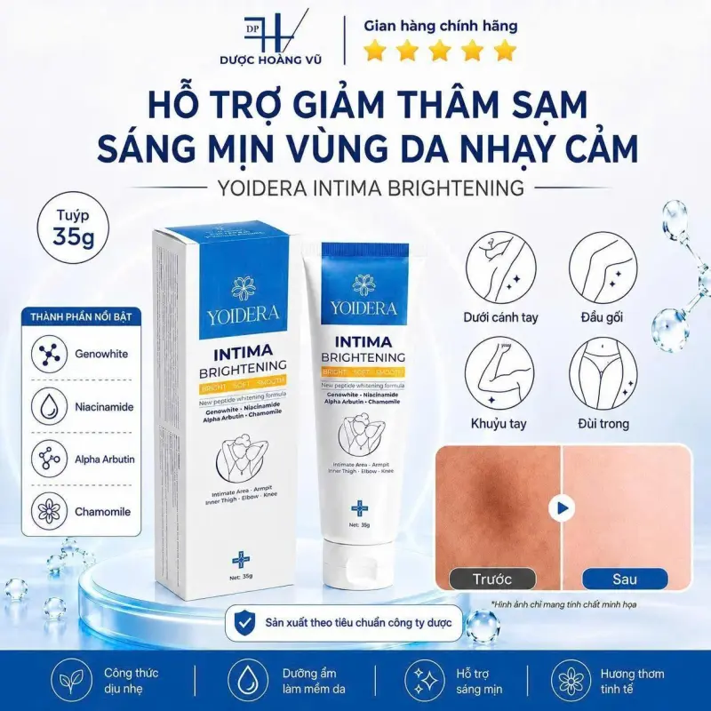 Sản phẩm Yoidera Intima Brightening