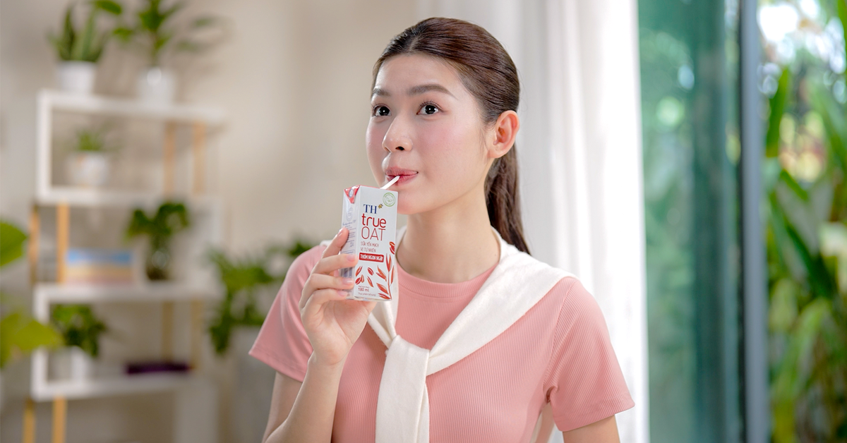 Tập đoàn TH ra mắt sữa yến mạch vị tự nhiên TH true OAT Creamy thơm ngon ngậy