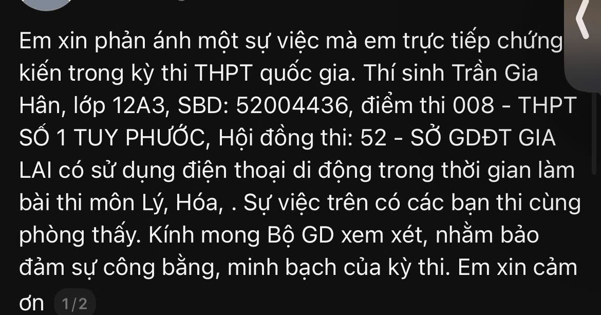 Sở GD&ĐT Gia Lai bác thông tin gian lận trong thi tốt nghiệp THPT 2026