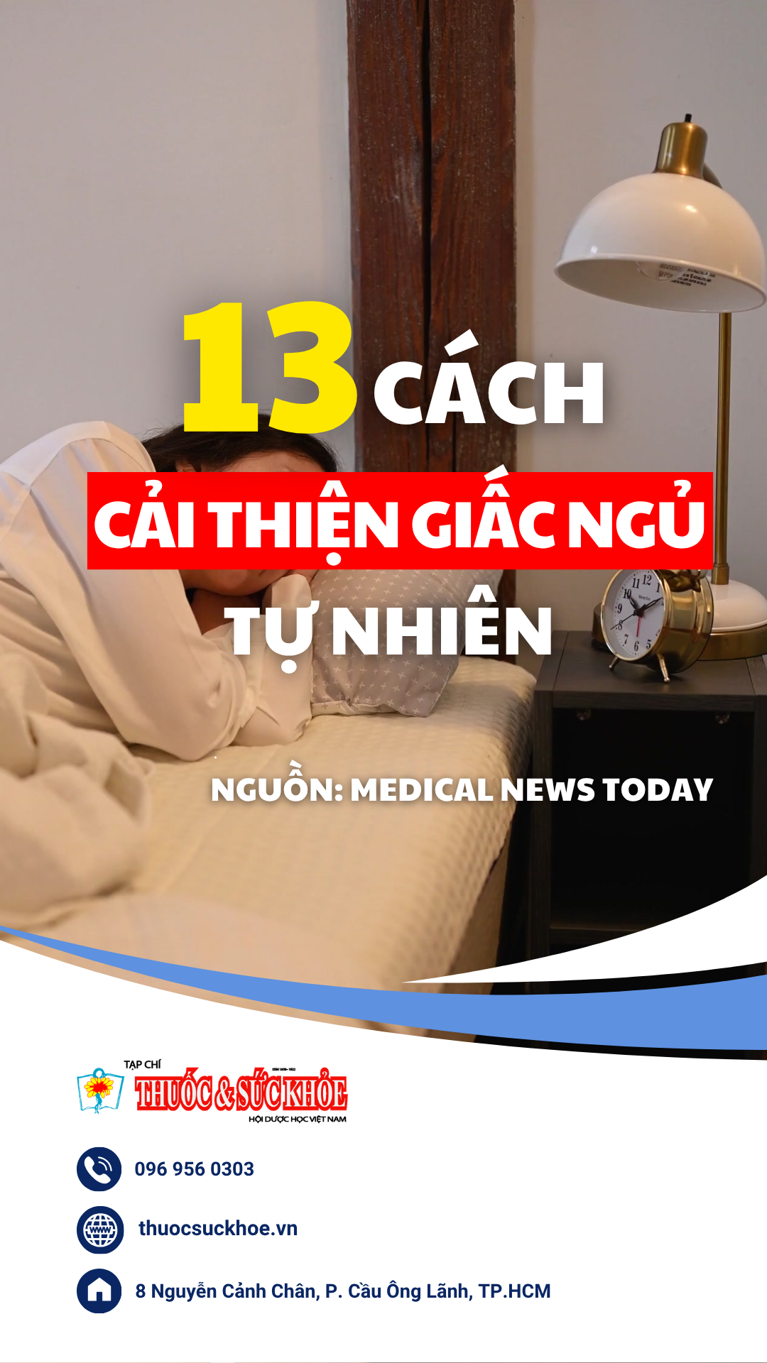 13 cách cải thiện giấc ngủ tự nhiên