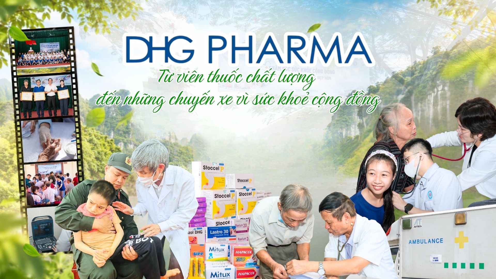 DHG Pharma: Từ viên thuốc chất lượng đến những chuyến xe vì sức khỏe cộng đồng