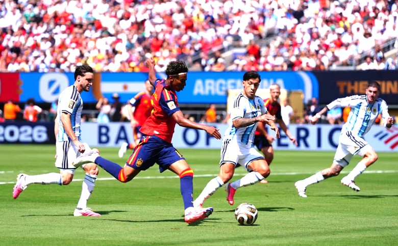 Hạ Argentina 1-0, Tây Ban Nha đăng quang World Cup 2026 Tây Ban Nha đăng quang World Cup 2026 sau chiến thắng 1 - 0 trước Argentina - Ảnh 1.