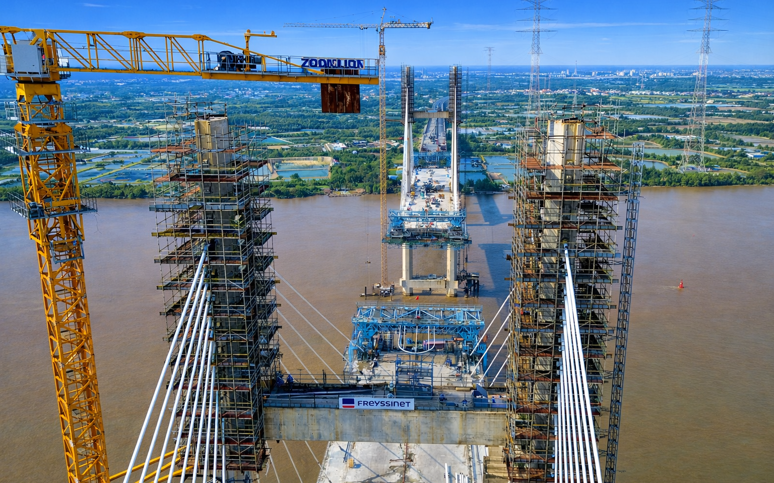 Cầu Phước Kh&aacute;nh hợp long, tiến gần ng&agrave;y th&ocirc;ng xe kết nối miền T&acirc;y với s&acirc;n bay Long Th&agrave;nh - Ảnh 25.
