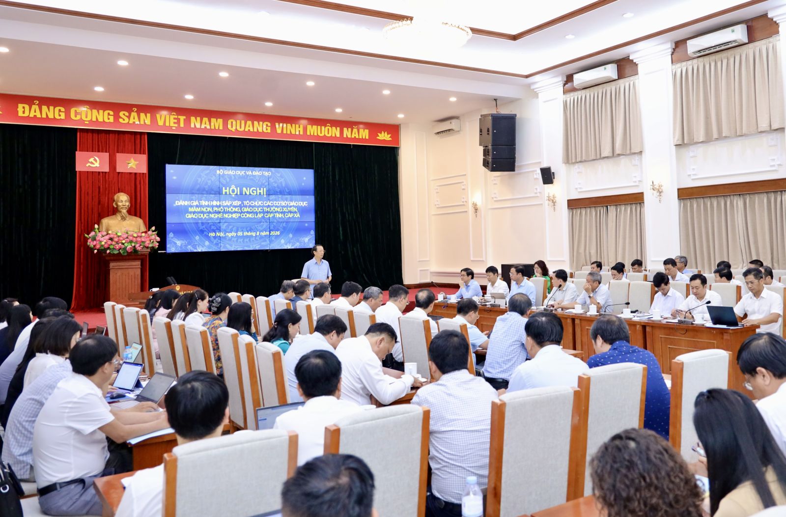 Toàn cảnh hội nghị. Ảnh: Moet Toàn cảnh hội nghị. Ảnh: Moet
