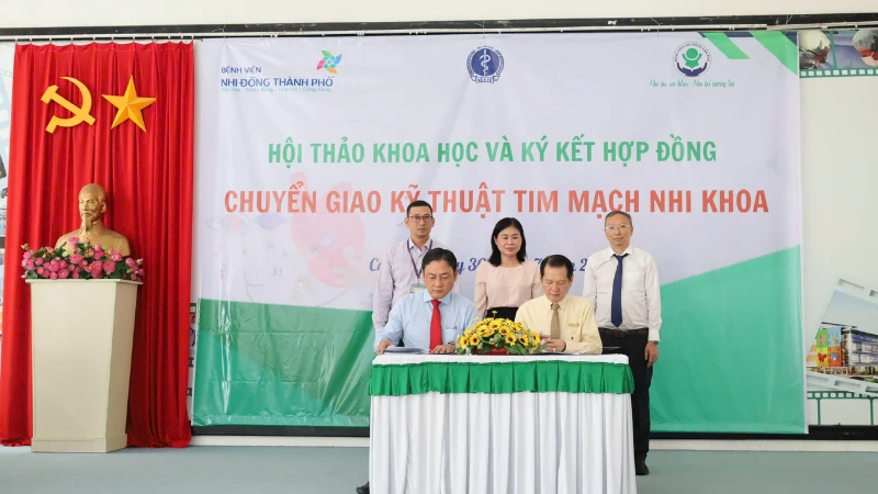 Bệnh viện Nhi đồng Cần Thơ nhận chuyển giao kỹ thuật phẫu thuật tim trẻ em