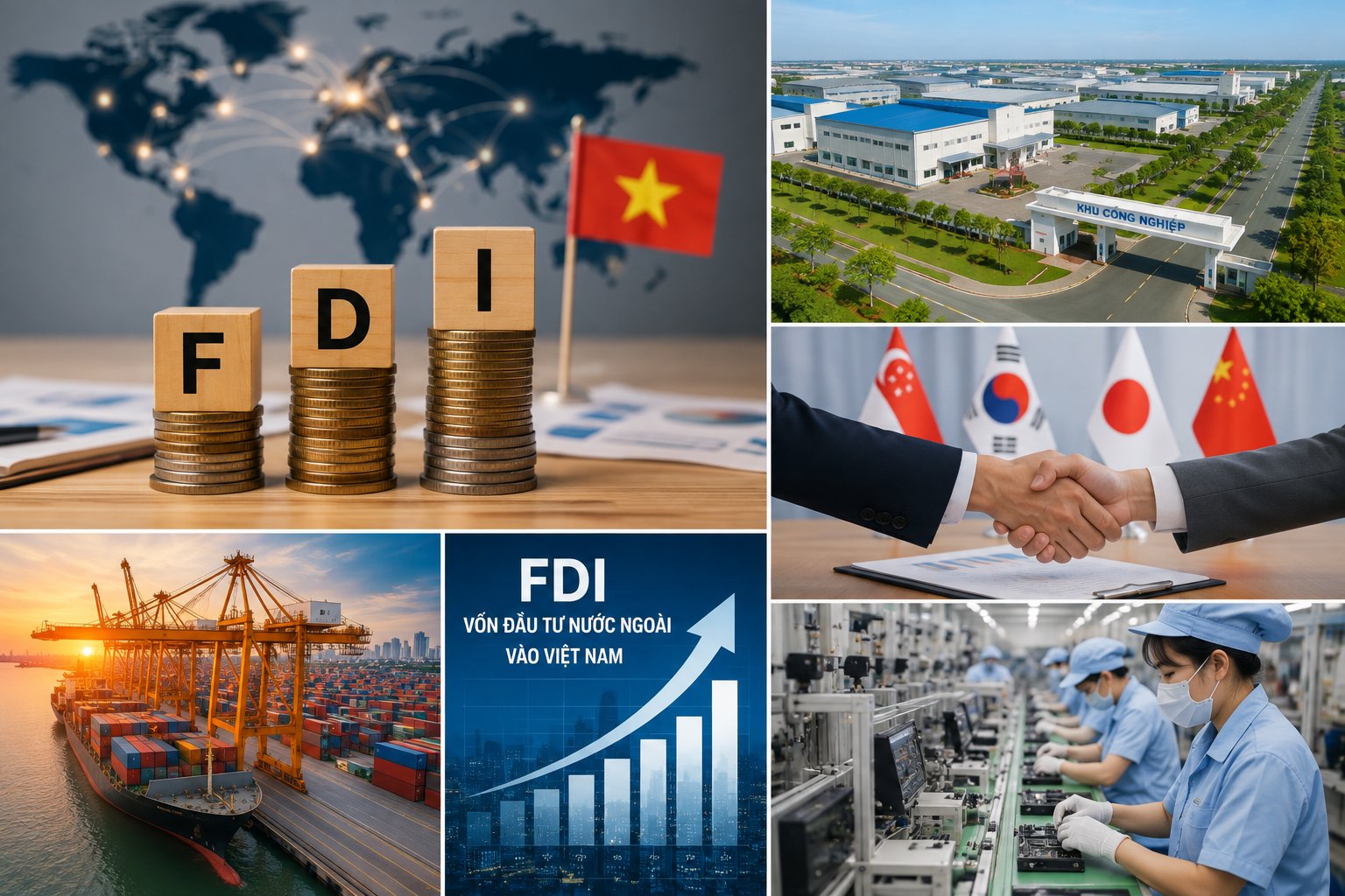 Hà Nội đang định hướng thu hút dòng vốn FDI vào các lĩnh vực công nghệ cao, đổi mới sáng tạo và có giá trị gia tăng lớn. Ảnh AI Hà Nội đang định hướng thu hút dòng vốn FDI vào các lĩnh vực công nghệ cao, đổi mới sáng tạo và có giá trị gia tăng lớn. Ảnh AI