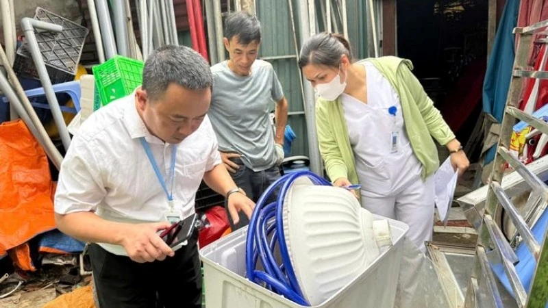 Hà Nội chống dịch sốt xuất huyết trong mùa cao điểm
