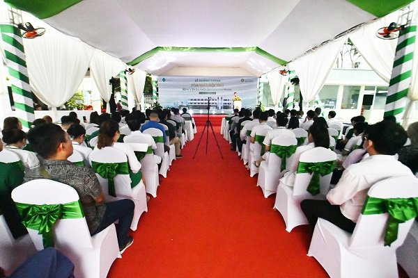 Quang cảnh buổi lễ