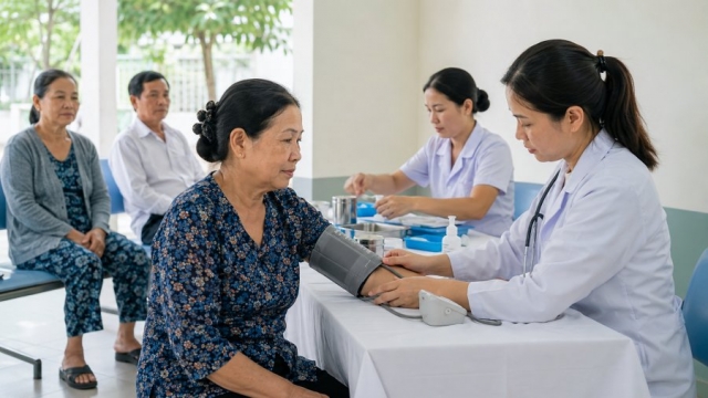 Tây Ninh đẩy mạnh vận động người dân khám sức khỏe miễn phí
