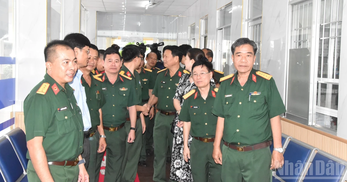 Bệnh viện Quân y 120 phục vụ bệnh nhân tại nhà