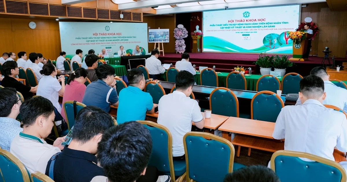 Dấu mốc 500 ca phẫu thuật điều trị hẹp động mạch cảnh và mục tiêu trở thành trung tâm điều trị bệnh lý mạch máu hiện đại