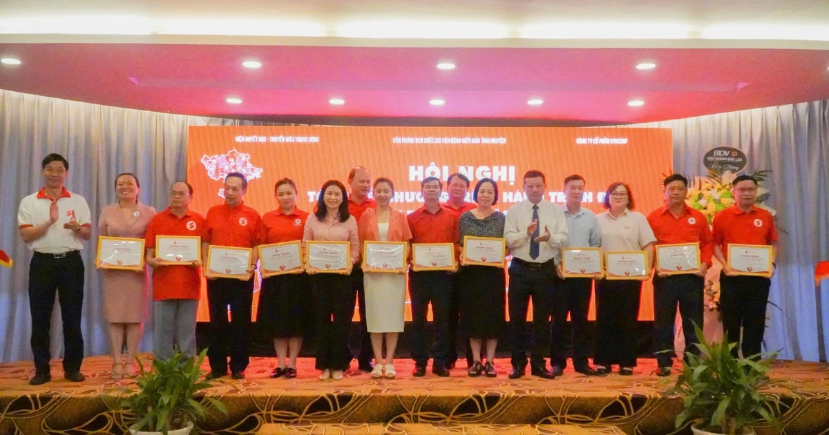 Hành trình Đỏ 2026 tiếp nhận hơn 168.000 đơn vị máu
