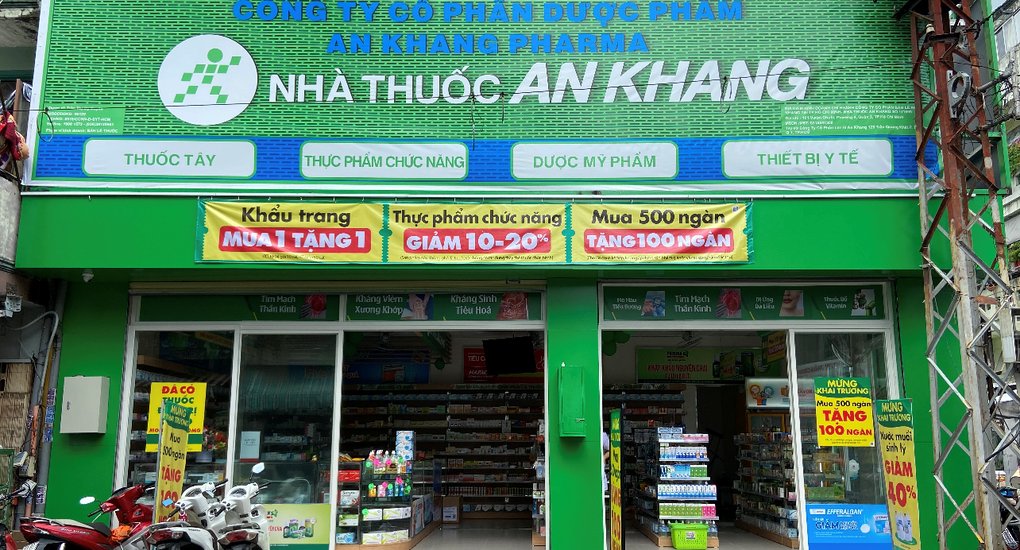 Nhà thuốc An Khang tại số 101 Vườn Chuối, phường Bàn Cờ (Ảnh: Website hệ thống nhà thuốc An Khang).
