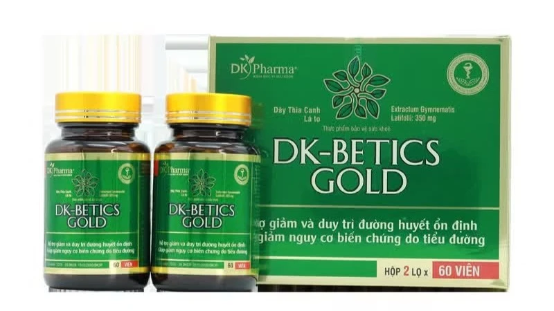Sản phẩm DK-Betics Gold và Viên ngậm giải rượu Non Alco có dấu hiệu vi phạm quảng cáo