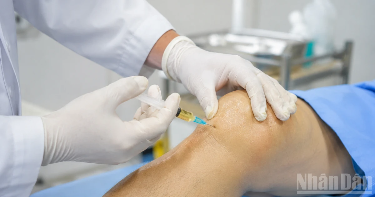 Cẩn trọng trong việc sử dụng tế bào gốc điều trị khớp gối