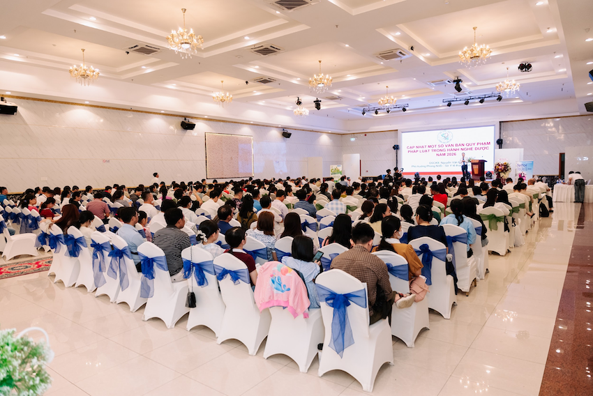 Dấu ấn DHG Pharma tại chương trình CPE đồng hành cùng Hội dược học TP.Cần Thơ với hơn 500 dược sĩ