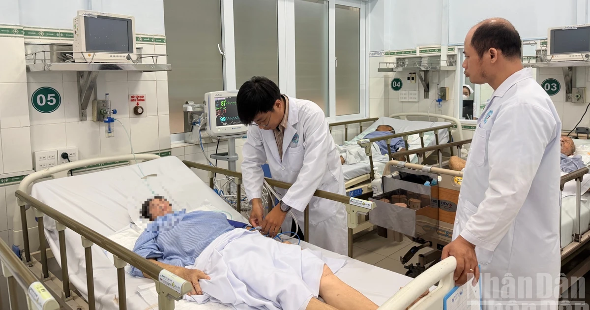 Bệnh viện Đa khoa Bình Thuận cứu sống bệnh nhân nhồi máu cơ tim hai lần ngưng tim