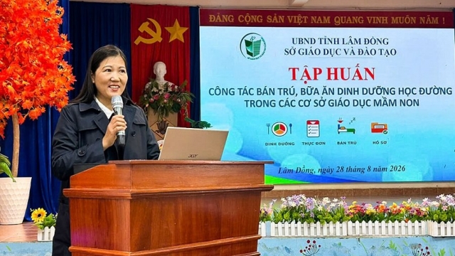 Lâm Đồng tập huấn dinh dưỡng học đường cho hơn 500 cán bộ mầm non