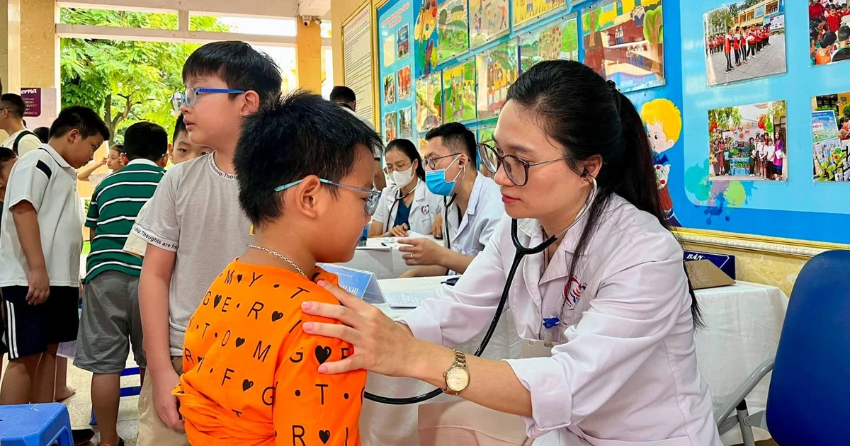 Học sinh từ mầm non đến trung học phổ thông sẽ được sàng lọc 5 nhóm bệnh, tật từ năm 2028
