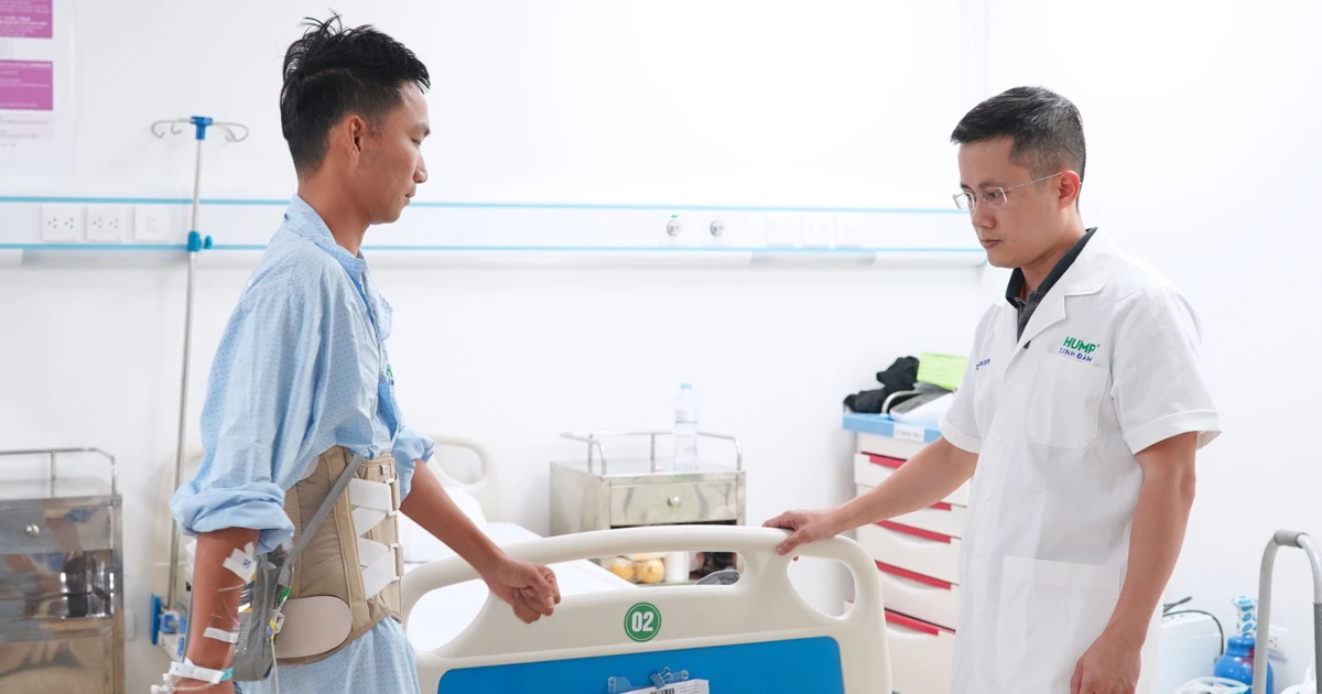 Mổ trượt đốt sống nhờ nội soi một cổng
