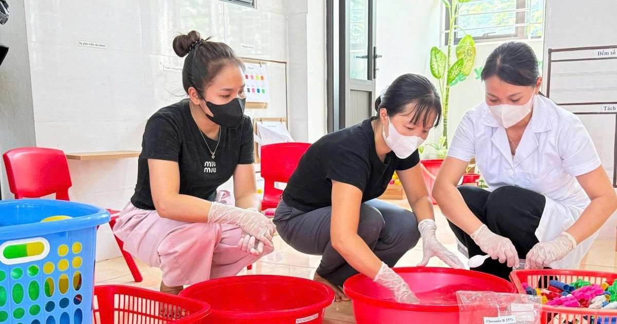 Phòng bệnh tay chân miệng trong trường học