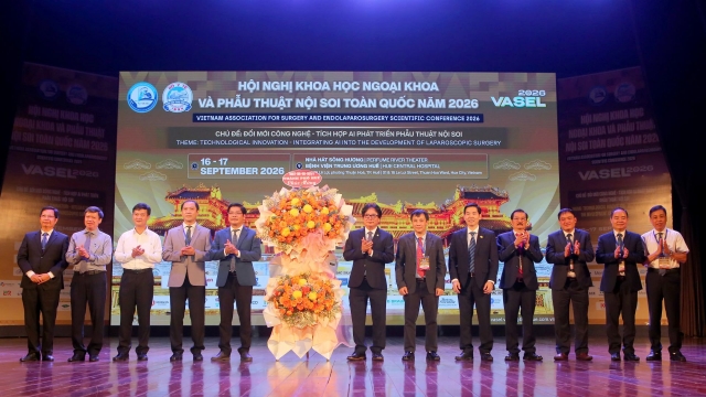 Huế: Hội nghị Khoa học cập nhật những tiến bộ mới trong Ngoại khoa và Phẫu thuật Nội soi toàn quốc (VASEL 2026)