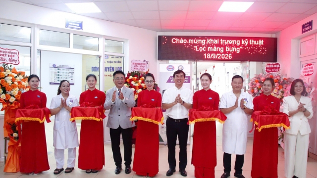 Bệnh viện Hữu nghị Việt Tiệp nâng cao hiệu quả điều trị cho bệnh nhân suy thận với kỹ thuật lọc màng bụng