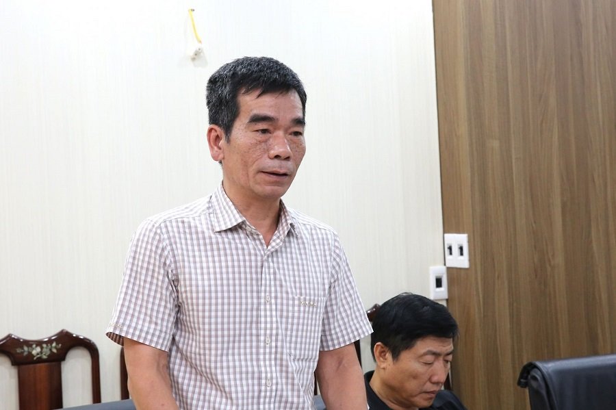Đại diện Bệnh viện Phổi Trung ương phát biểu tại buổi làm việc Đại diện Bệnh viện Phổi Trung ương phát biểu tại buổi làm việc